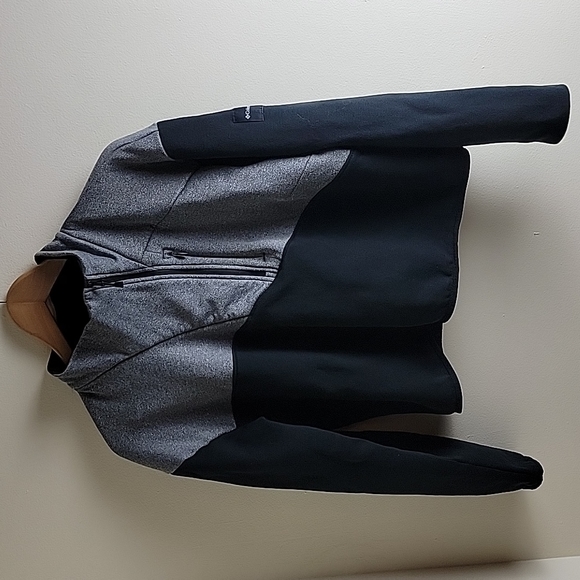 Columbia Women's Lodge Hybrid Pullover color black gray size XL - Picture 1 of 14